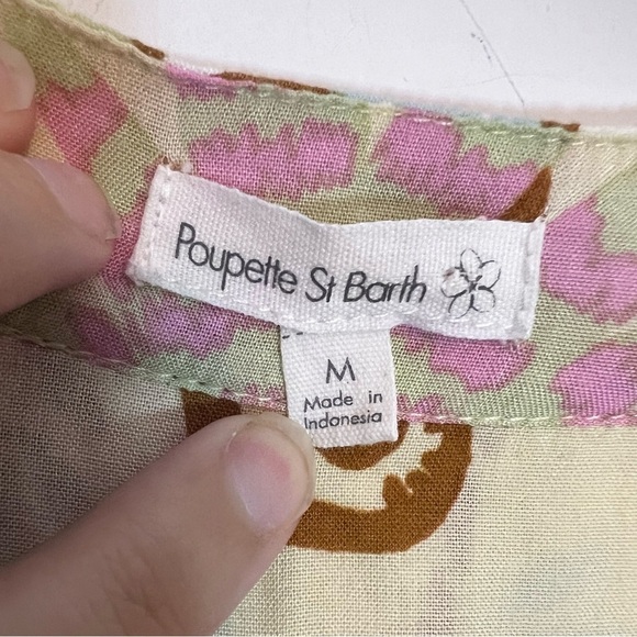 Poupette St. Barth Tropical Print Romper - Picture 3 of 8